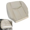 NLQR Driver Side Bottom Replacement Seat Cover Light Tan &