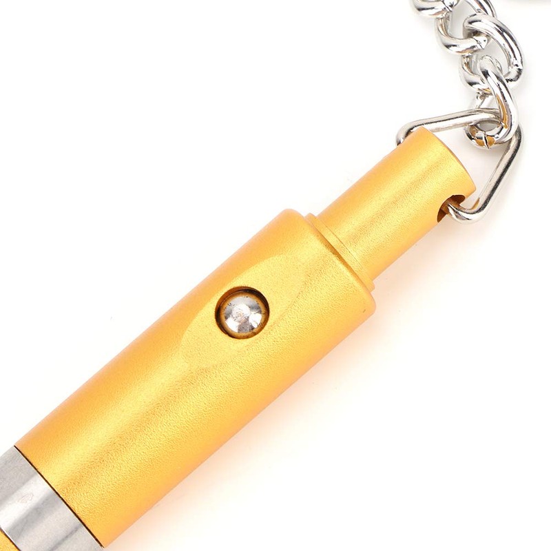 Cigar Hole Puncher, Hole Punching Circular Cuts with Keychain Ring