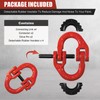 RULLINE 2-Pack 1/2" Heavy-Duty Safety Chain Connector: G80 Tow Hitch