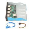 Front Panel USB 3.1 Hub 3.25in 10Gbps 4 Downstream Ports