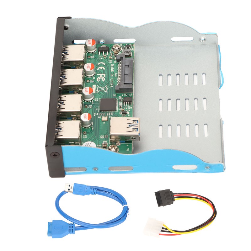 Front Panel USB 3.1 Hub 3.25in 10Gbps 4 Downstream Ports