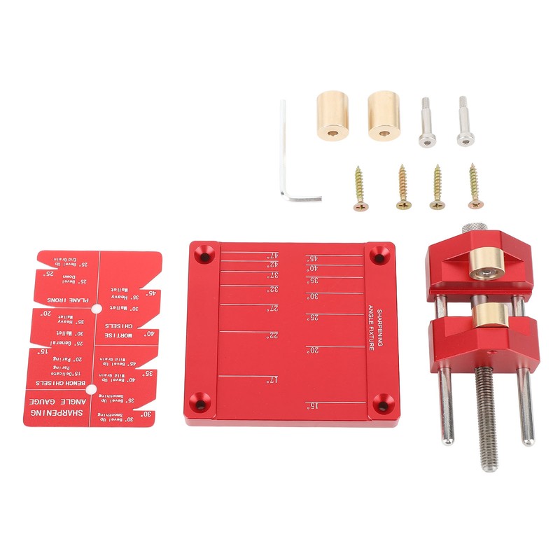Honing Guide System Chisel Sharpening Guide Jig Kit Stainless Steel