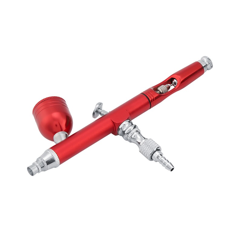 Dual Action Gravity Feed Airbrush Gun 0.3mm Spray Art Paint