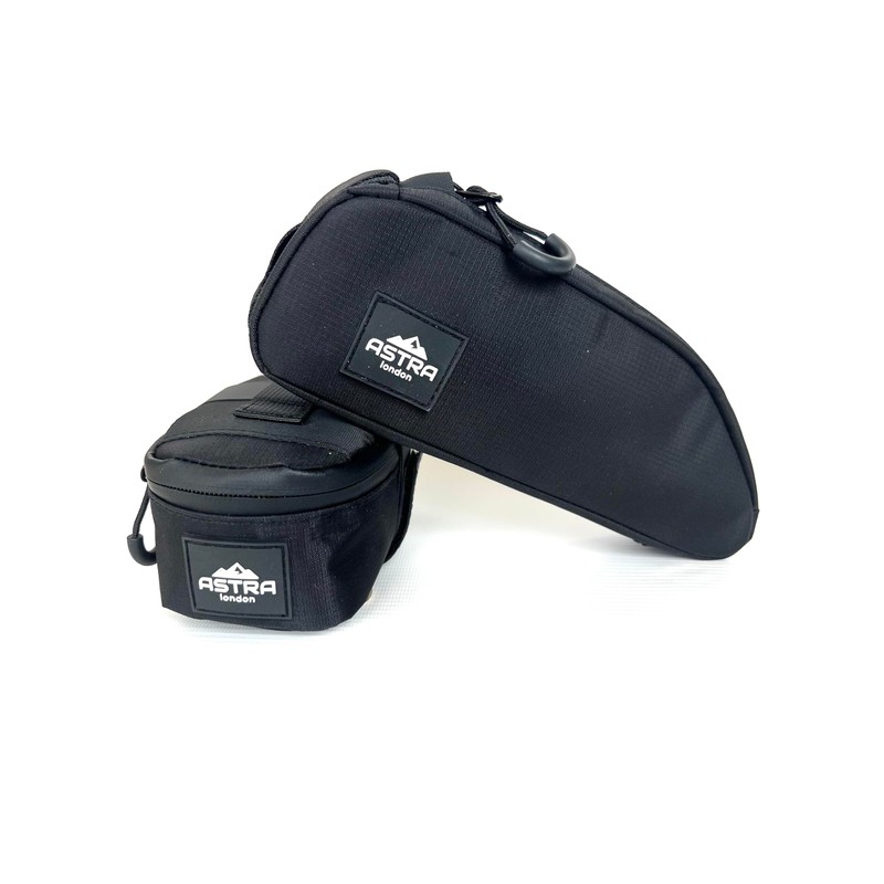 Astra London Saddle Bag (Black)