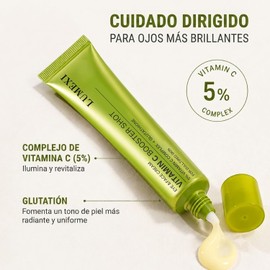 Sérum Facial Brillo y Antiarrugas,Vitamina C con Glutatión y Vitamina E, Vitamin C Booster Shot,Tratamiento Unifica el Tono, Suaviza la Piel, Uso Diario (2PC)