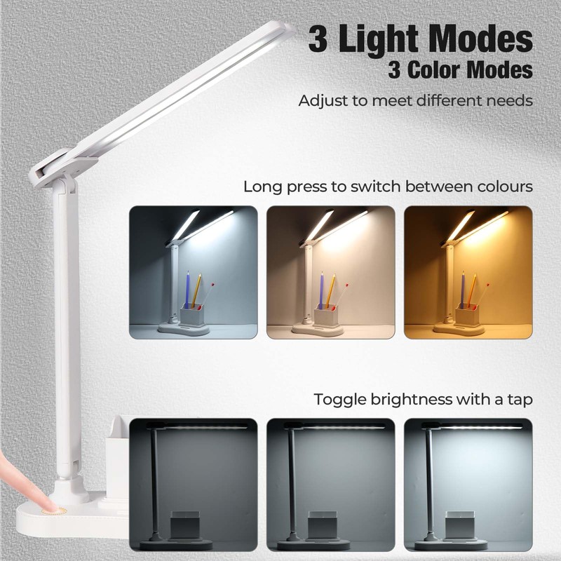 Vinabo Desk Lamp LED Table Lamp, LED Desk Lamp Eye