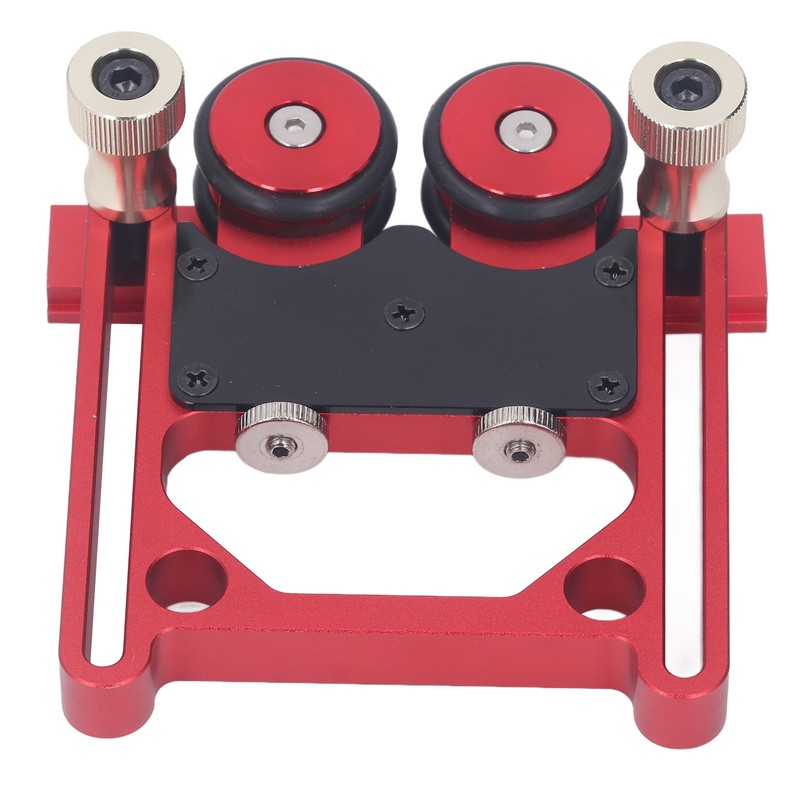 Table Saw Stock Roller Woodworking Double Wheel Sliding Feeding Guide