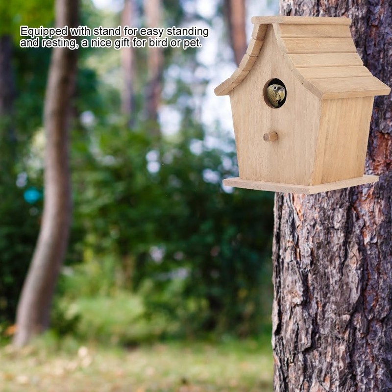 Casita para Pájaros, Comedero para Pájaros Duradero, para Múltiples Pájaros,