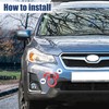 X AUTOHAUX Bumper Toe Hook Bumper Tow Hook Tow Hook