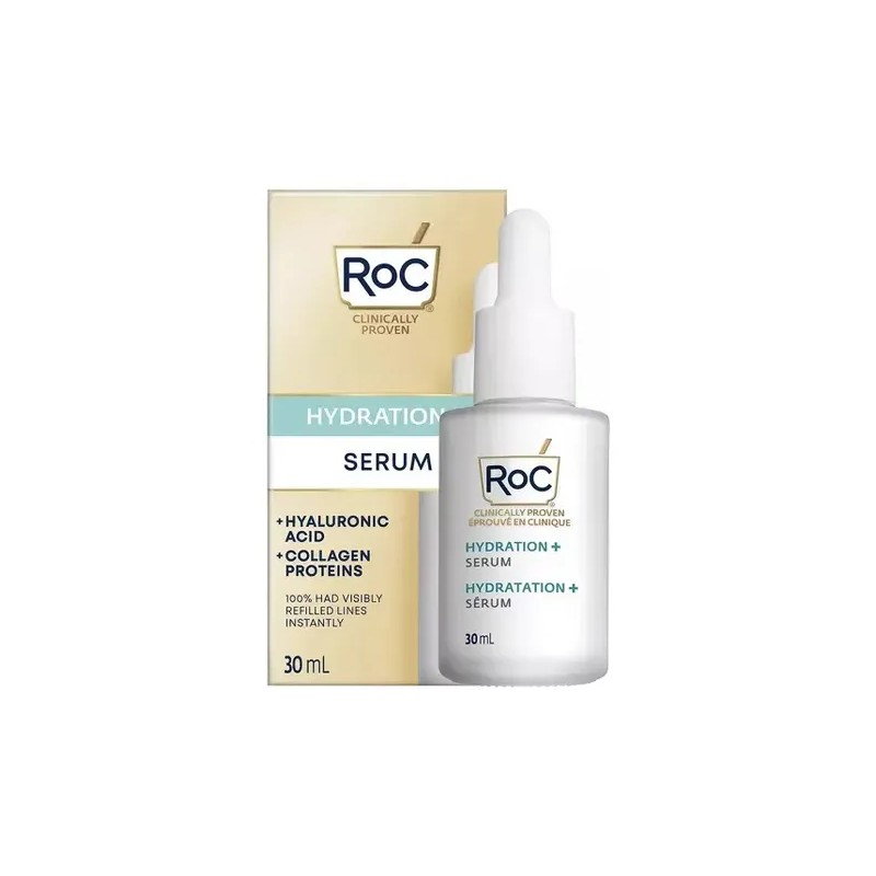 Roc Hydration Serum Suero Hidratante Facial 30 Ml