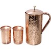 PARIJAT HANDICRAFT Pure copper pitcher drinkware accessories copper jug, tumbler