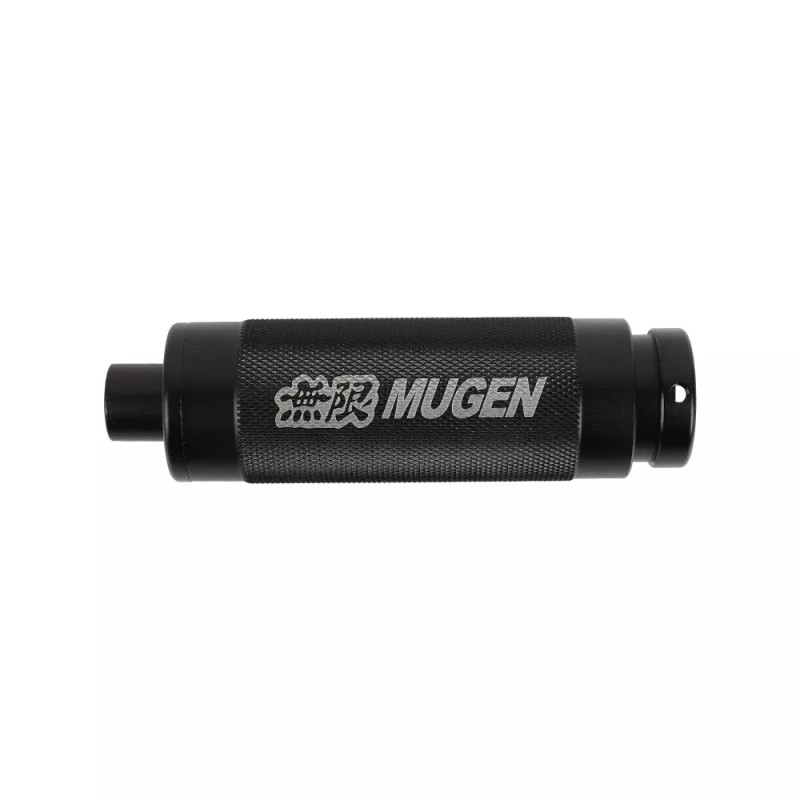 Unbranded MUGEN Black Aluminum Car Handle Hand Brake Sleeve Universal
