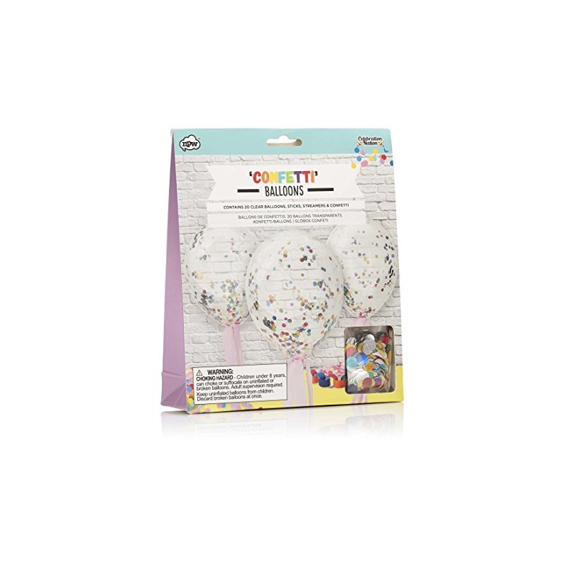 NPW-USA Make Your Own Confetti Balloons Set