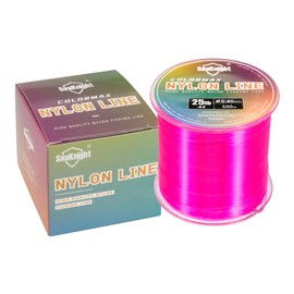 SeaKnight COLORMAX Nylon-Angelschnur 500m, glatt, monofile Angelschnur, super stark, Karpfenangeln, Meeresangeln, 6-35LB