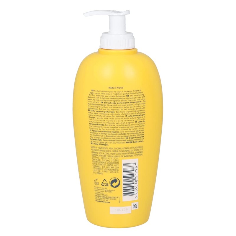 Biotherm Eau Vitaminee Perfumed Body Milk Moisturizing - Smoothing -