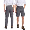 NATUVENIX Hiking Pants Men Quick Dry Convertible Fishing Pants for