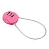 PATIKIL Combination Lock 8 Inch, 3 Digit Outdoor Waterproof Code