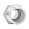 KI Stainless Steel Reducing Double Nipple V4A thread fitting., 1