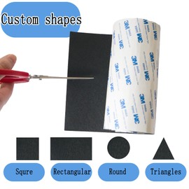 Simpracon Cuttable Felt Furniture Pads with Sticky Backing,40x6 inch Self Adhesive Felt Sheets,Heavy Duty Felt Strip Roll Felt Tape Protect Hardwood Floors No Scratches No Noise