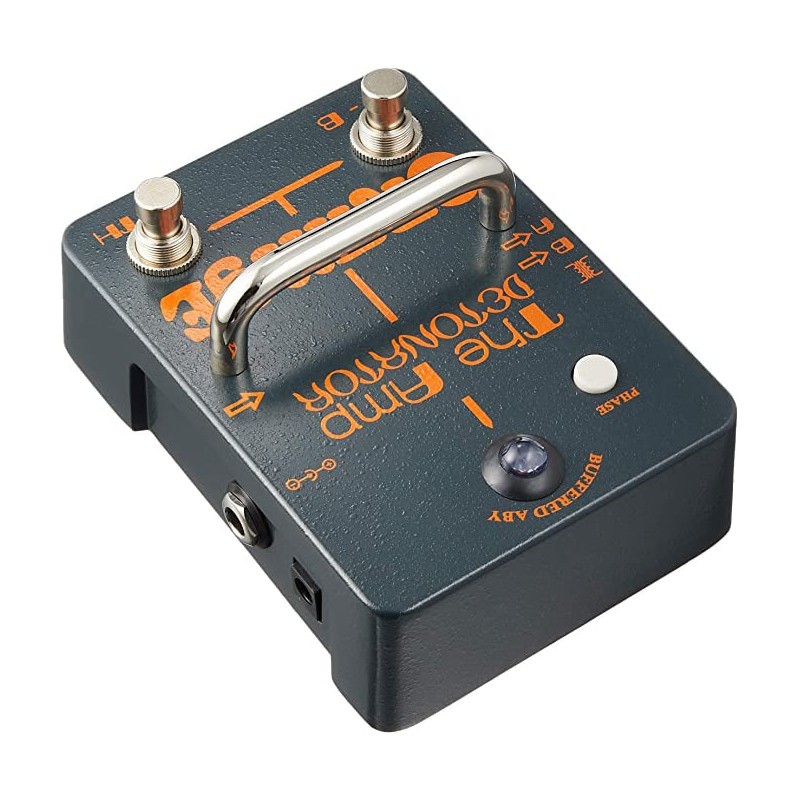 Orange Amp-Detonator Boost EQ Guitar Effects Pedal - Bundle with