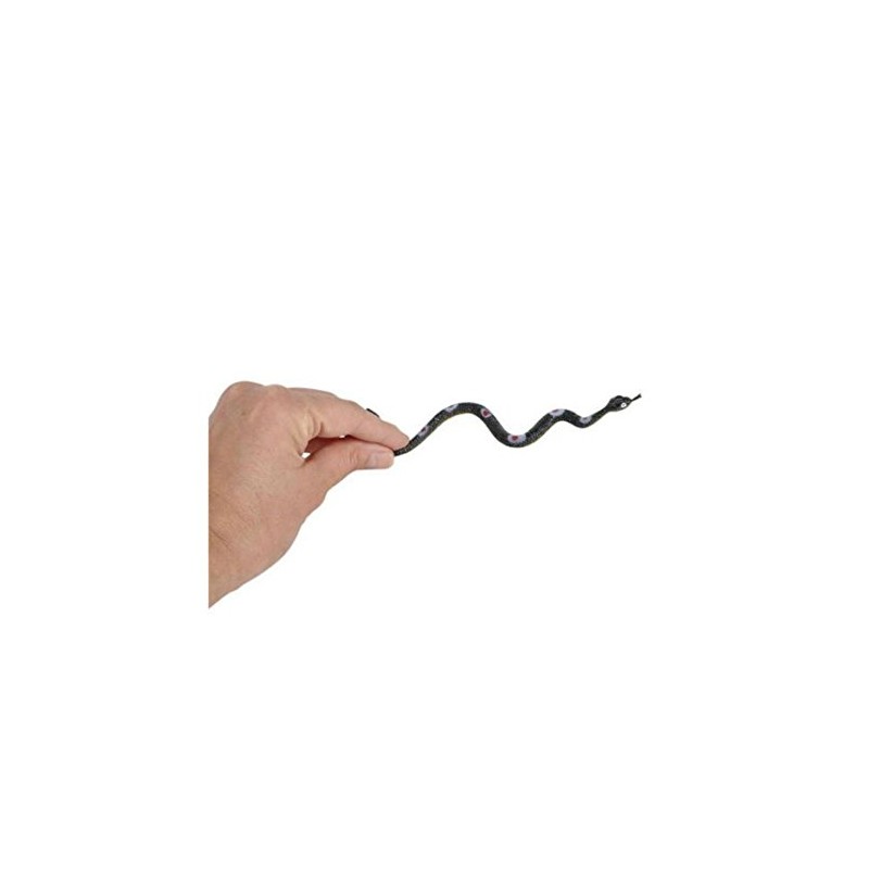 Unbranded 12 Rubber Snakes 6" Realistic Fake Snake Hissing Tongue,