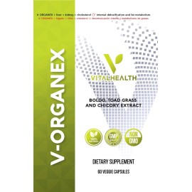 PLUS V-ORGANEX= Liver + Kidney + Cholesterol  Internal Detoxification and Fat Metab