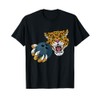 Jaguar Leopard Cheetah Panther Bowling Cartoon Character T-Shirt