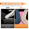 BDZMC Car Center Console Cover, Soft Plush Armrest Cushion, Car