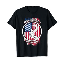 Union Millwright Tshirt American Mens Gifts for Millwrights T-Shirt