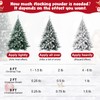 5LB Snow Flocking Powder,Self-Adhesive Fake Snow Flock for Christmas Tree