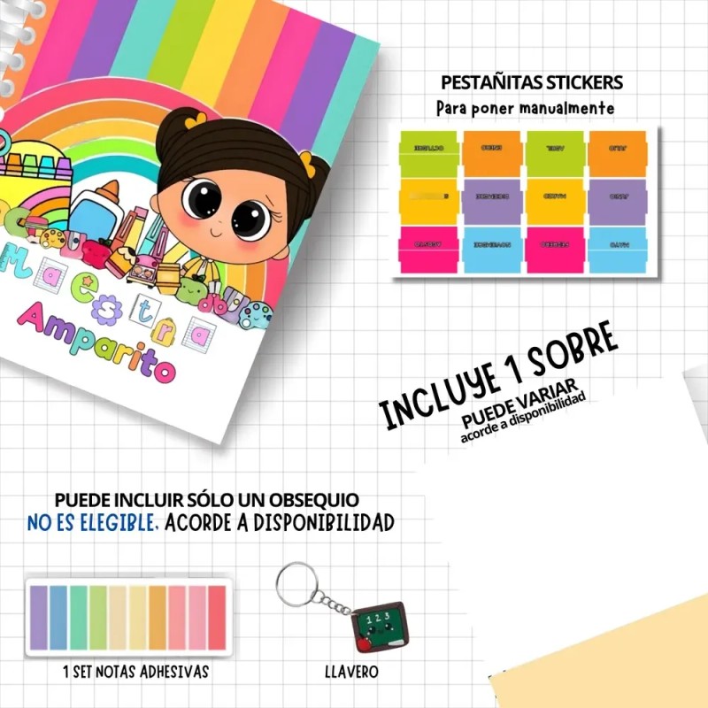Agenda Docente Escolar 26/27 Pasta Dura Mod. School #2