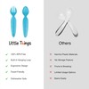 Little Things Kids Utensil Set – BPA-Free Toddler Cutlery with