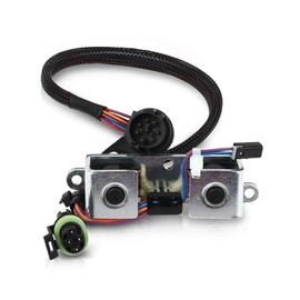 G-PLUS Transmissions Solenoid Lock-up TCC Overdrive w/Harness Compatible with All A500 & A518 Transmissions 1996-1999 Round Plug 8 Pin 12420B JF011E RE0F10A F1CJA
