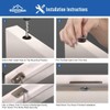 HOMOTEK 4 Pack Drive in Ball Catch with Strike Plate