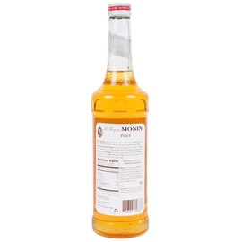 Monin - Peach Syrup, Fresh and Juicy Flavors, Great for Iced Teas, Lemonades, and Sodas, Non-GMO, Gluten-Free (750 ml)