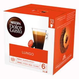 Nescafé Dolce Gusto Box of 30 Caffè Lungo, Coffee, Cafe, Coffee Capsules, 30 Capsules
