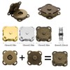 12 Sets Magnetic Buttons Button Magnets Clasps Bag Closures Fastener
