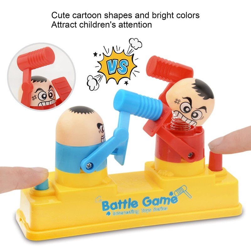 Table Battle Hammer Game, Cute Cartoon Shapes, Practical Table Game,