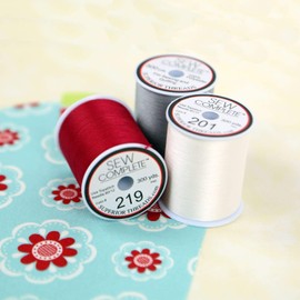 Superior Threads Sew Complete All-Purpose 50 wt Sewing Thread 300 Yard Spool (#215 Light Blue)