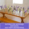 35 PCS Glass Bud Vases for Centerpieces, 5.5" Clear Small