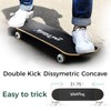 WhiteFang Skateboards for Beginners, Complete Skateboard 31 x 7.88, 7