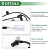 Motoforti ABS Wheel Speed Sensor ABS Sensor Anti-lock Braking System
