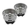 Highcraft 97733-2 Stainless Steel Junior Duo Strainer/Stopper (1.5 inch) Replacement