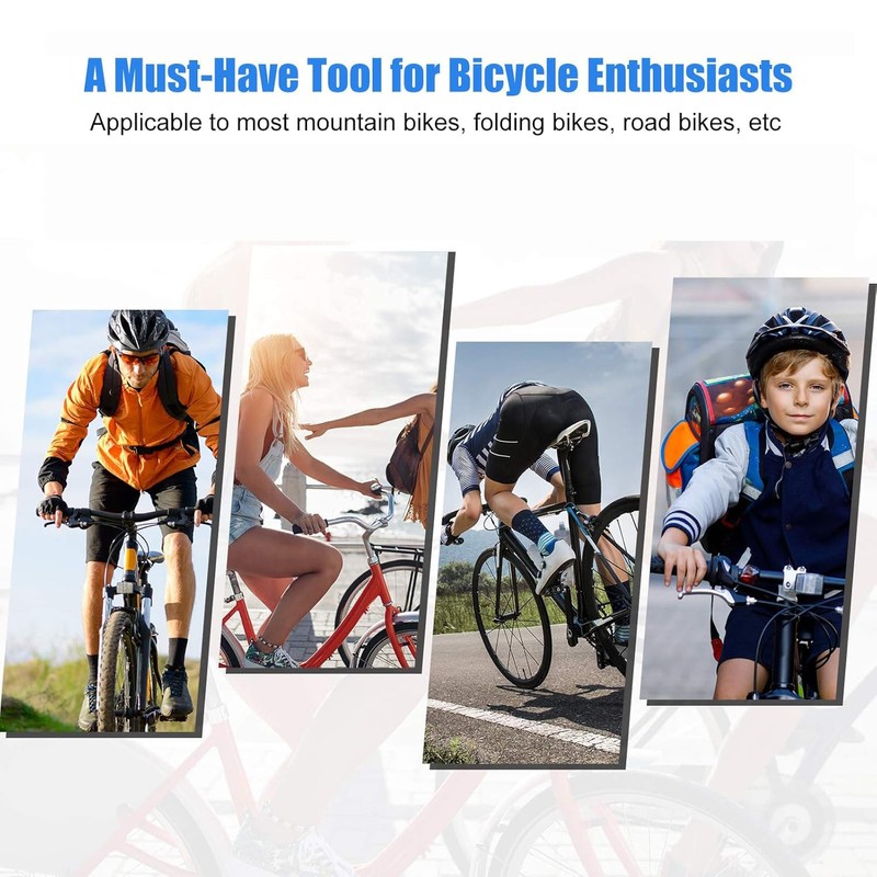 Crank Puller Bicycle Crankset, Bicycle Lock Ring Tool, with 1