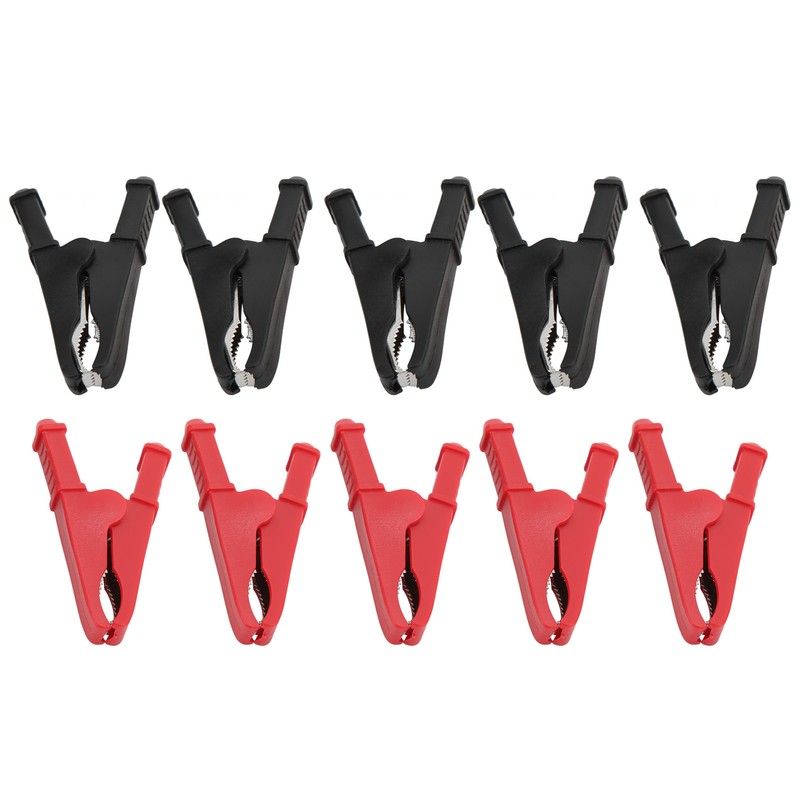 10pcs Electric Test Clip Good Electrical Conductivity Corrosion Resistance Power