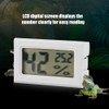 Diyeeni Thermometer & Hygrometer with External Probe, LCD Display for