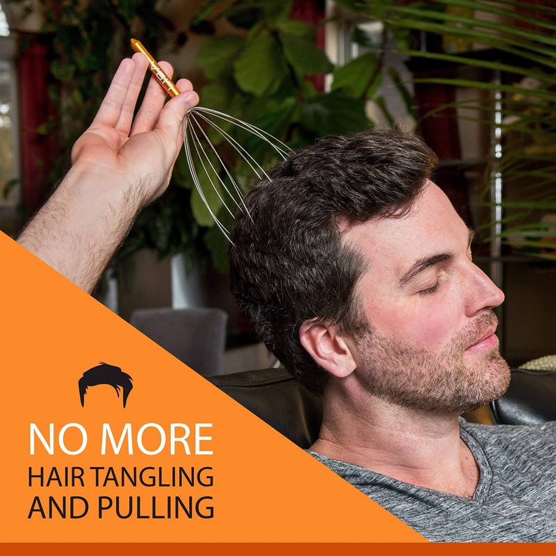 Scalp Massager Tool (2-Pack) for a Rejuvenating Head Hair Scratcher