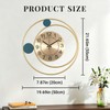 Large Wall Clock for Living Room Decor, 16.5 * 16.5