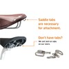 U-Lock Holster for Kryptonite Bicycle Locks; Leather D-Lock Holder for
