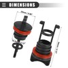 Motoforti Universal, Kayak Drain Plug Kit, Thread Hull Drain Stopper,